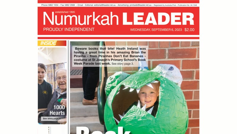 Numurkah Leader digital edition: September 6 2023 post image
