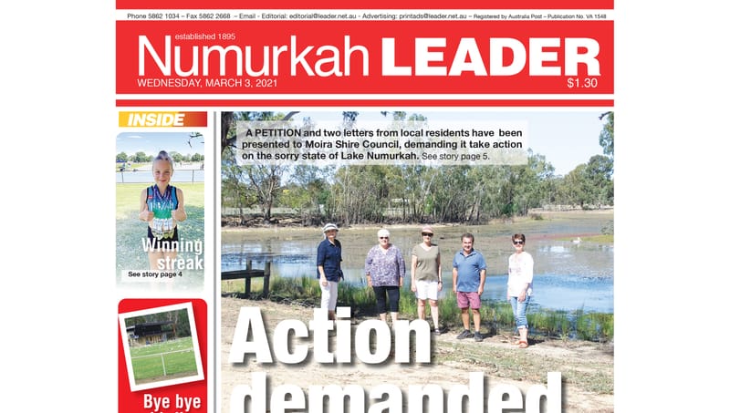 Numurkah Leader digital edition: March 3 2021 post image