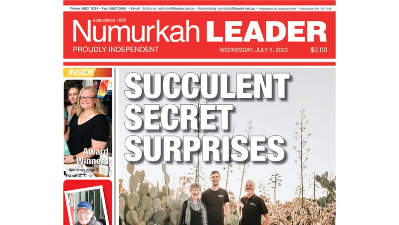 Numurkah Leader digital edition: July 5 2023 post image
