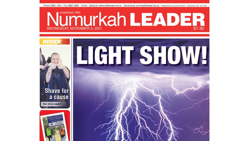 Numurkah Leader digital edition: November 3 2021 post image