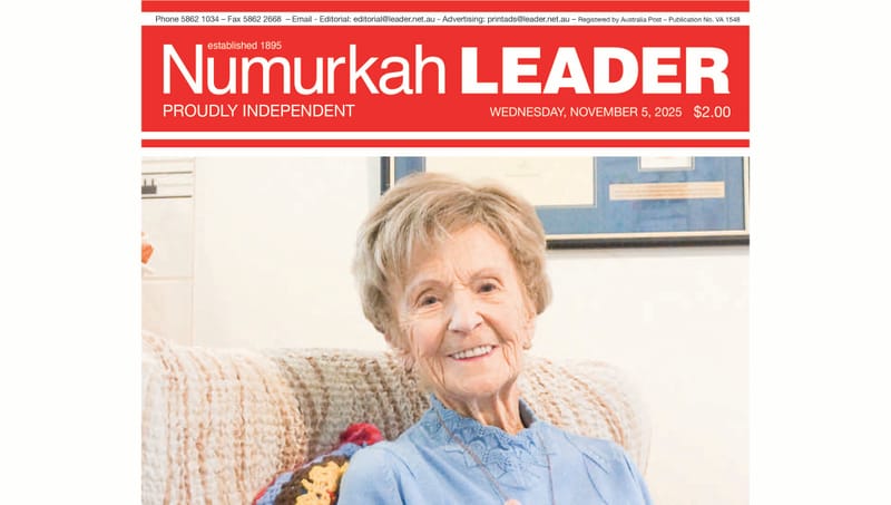 Numurkah Leader Digital Edition November 5 2025 post image