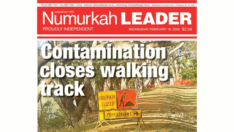 Numurkah Leader Digital Edition February 18 2026 post image