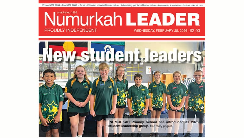Numurkah Leader Digital Edition February 25 2026 post image