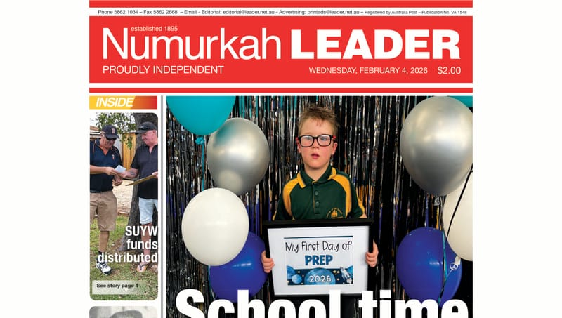 Numurkah Leader Digital Edition February 4 2026 post image
